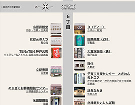 6丁目 ストリートマップ